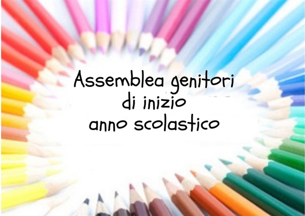 Assemblea genitori nuovi iscritti - Scuole Primarie